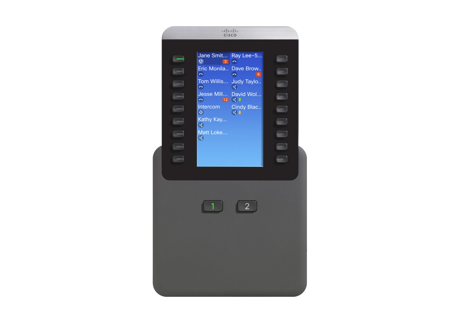 Cisco CP-8800-V-KEM Modulo Add-on IP Grigio 14 Pulsanti per Telefono IP 8865