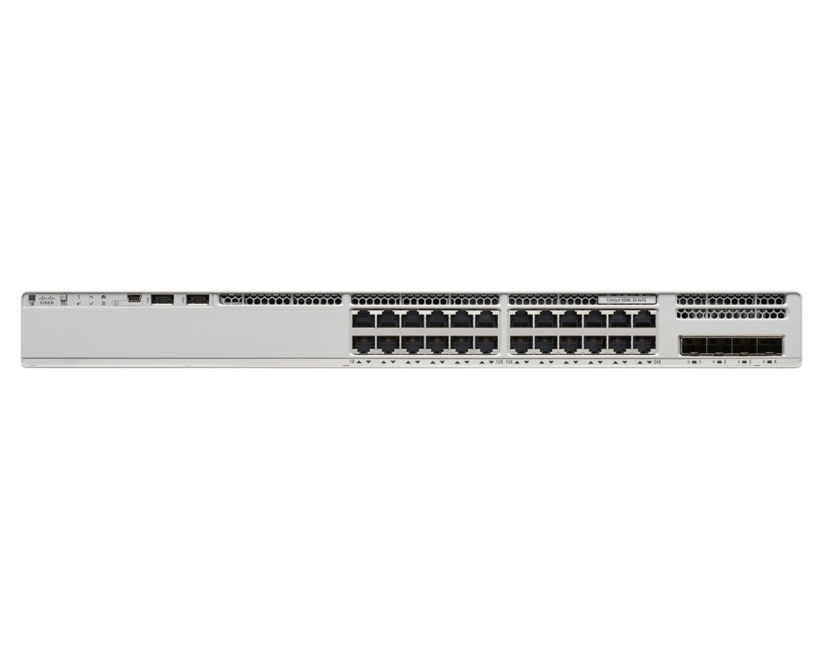 Cisco Catalyst C9200 Switch Gestito L3 Gigabit Ethernet (10/100/1000) 24 Porte con Supporto Power over Ethernet (PoE) Grigio