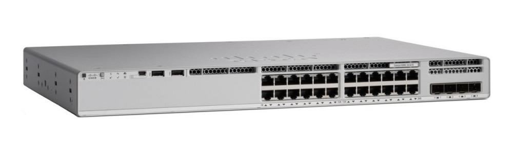 Cisco Catalyst C9200 Switch Gestito L3 Gigabit Ethernet (10/100/1000) 24 Porte con Supporto Power over Ethernet (PoE) Grigio