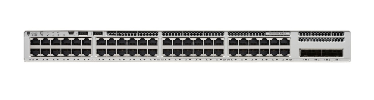 Cisco Catalyst C9200L Gestito L3 Switch - 48 Porte Gigabit Ethernet (10/100/1000) - Full Duplex - Capacità di Commutazione 104 Gbit/s
