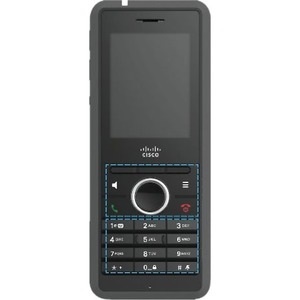 Cisco 6825 Telefono IP Nero con Display LED, Cornetta Cablata, Bluetooth e DECT
