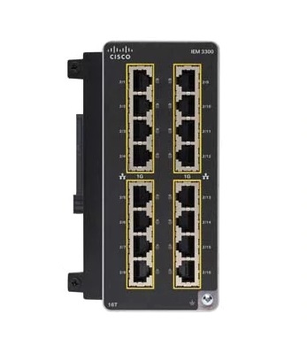 Cisco Catalyst IE3300 Switch Gestito L2 Gigabit Ethernet (10/100/1000) Nero - 16 Porte RJ-45