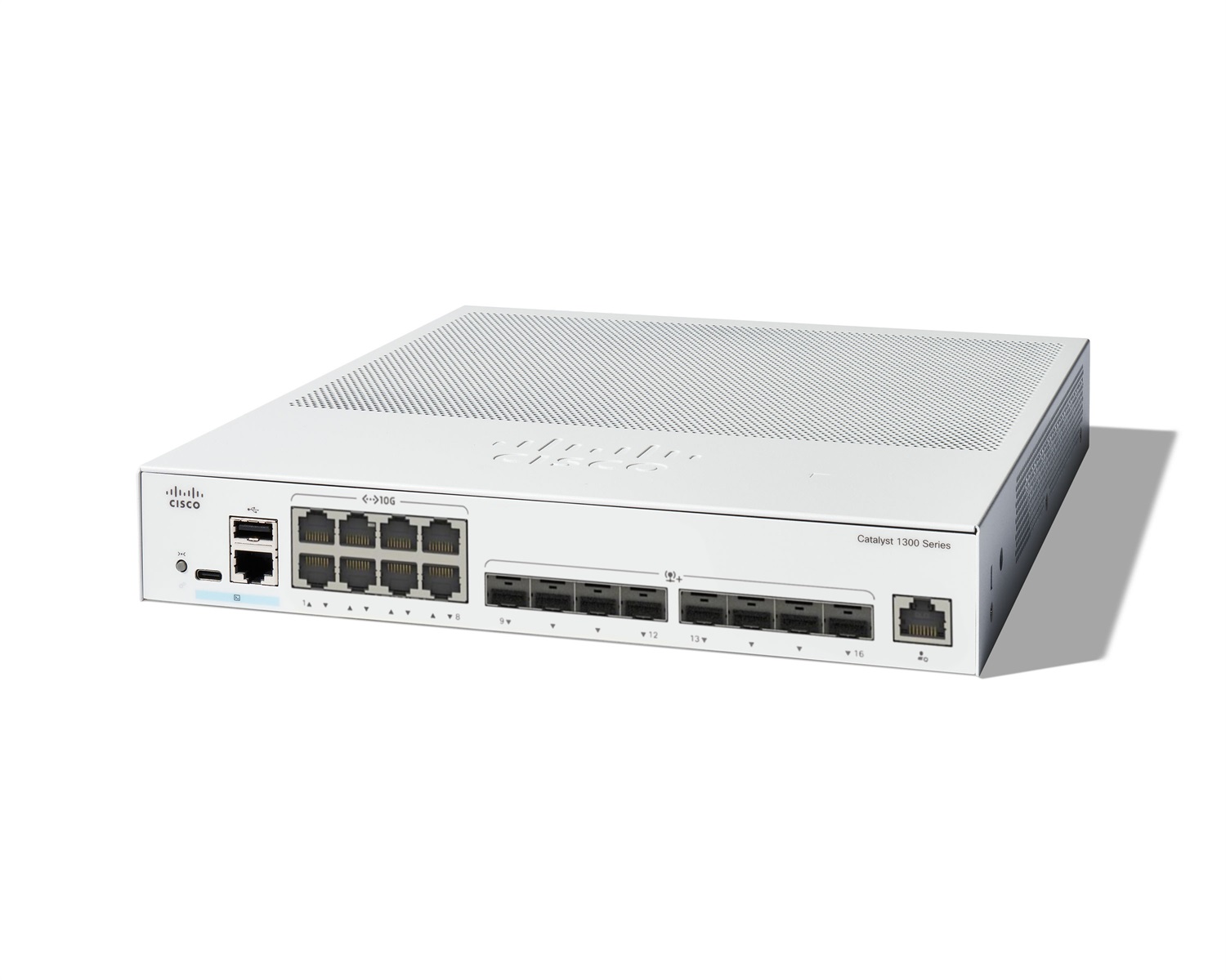 Cisco Catalyst C1300-16XTS Switch di Rete Gestito L2/L3 Grigio - 8 porte 10GBase-T 8 porte SFP 10GE