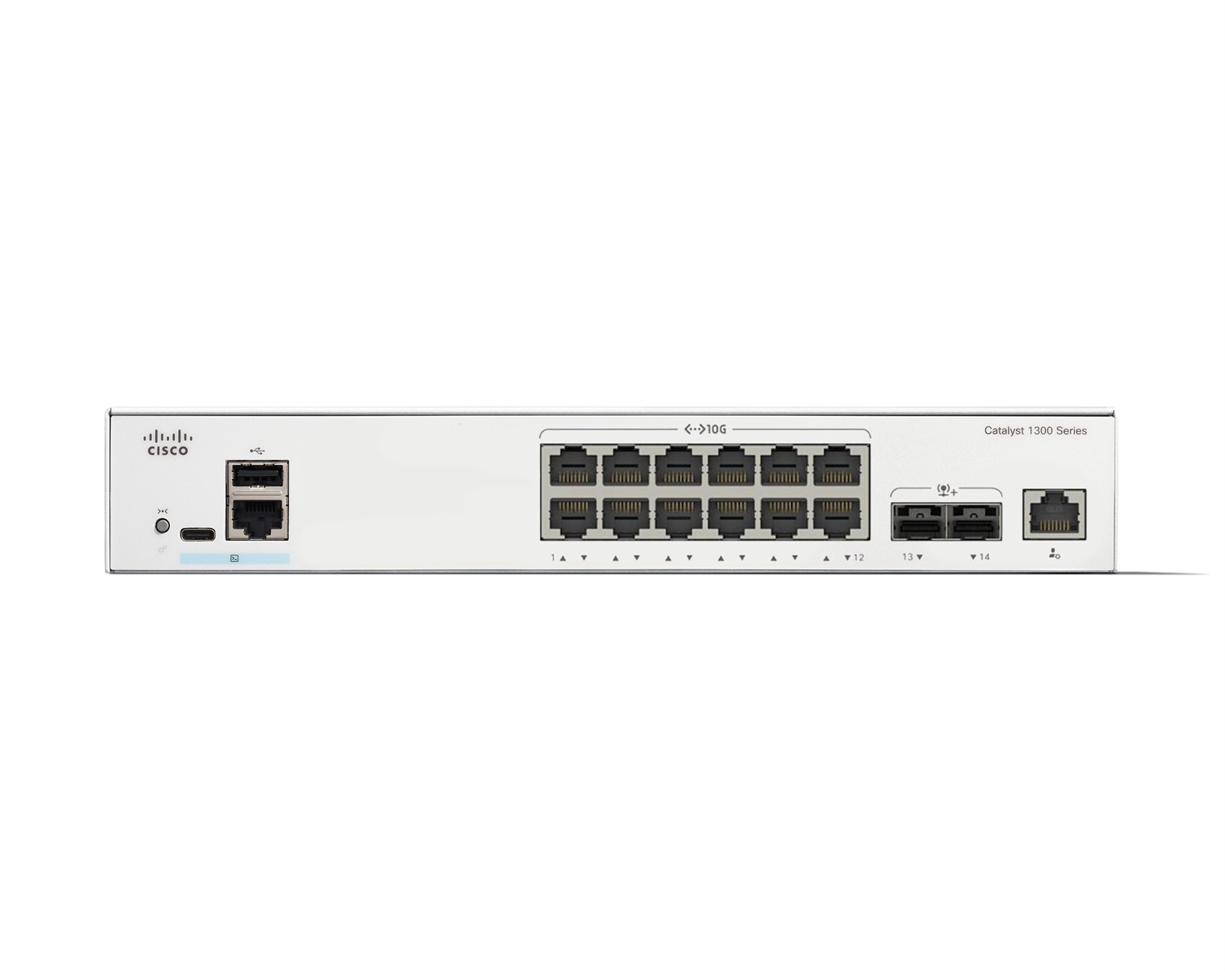 Cisco Catalyst C1300-12XT-2X Switch di Rete Gestito L2/L3 Grigio - 12 Porte 10G 2 Porte SFP