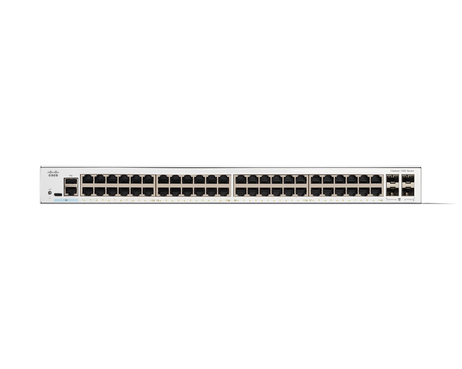 Cisco C1300-48T-4G Switch di rete Gestito L2/L3 con 48 porte Gigabit Ethernet (10/100/1000) e 4 porte SFP 1GE