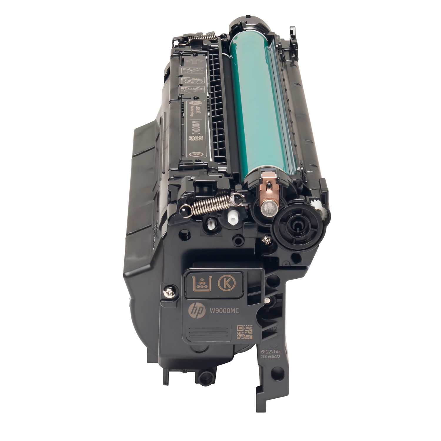 HP Cartuccia toner nero originale CF450A LaserJet 655A - 12500 pagine, compatibile con M681z, M682z, M652n, M652dn, M653dn
