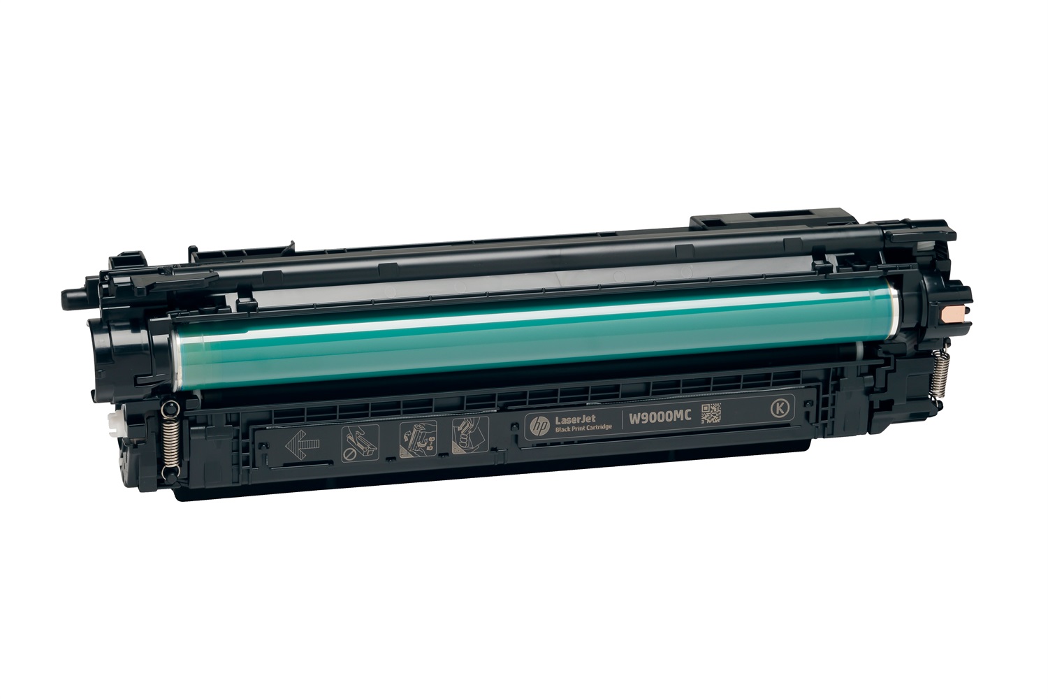 HP Cartuccia toner nero originale CF450A LaserJet 655A - 12500 pagine, compatibile con M681z, M682z, M652n, M652dn, M653dn