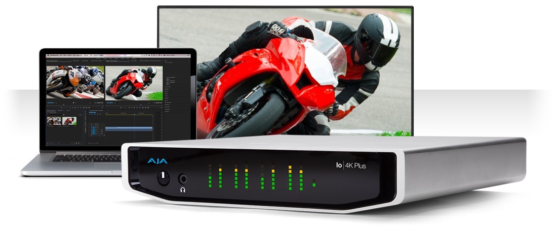AJA Io 4K Plus Scheda di Acquisizione Video Thunderbolt con Supporto 4K e Formati Multicanale