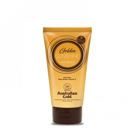 Australian Gold Golden Sunshine Autoabbronzante 130 ml - Intensificatore di Abbronzatura con Aloe Vera e Burro di Karité