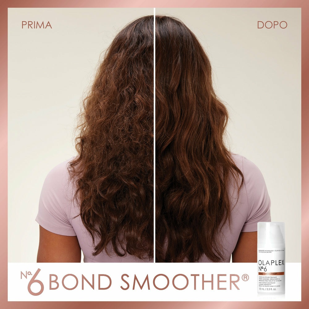 Olaplex N°6 Bond Smoother 100 ml - Crema Styling Riparatrice Senza Risciacquo, Anti-Crespo, Idratante e Rinforzante per Tutti i Tipi di Capelli