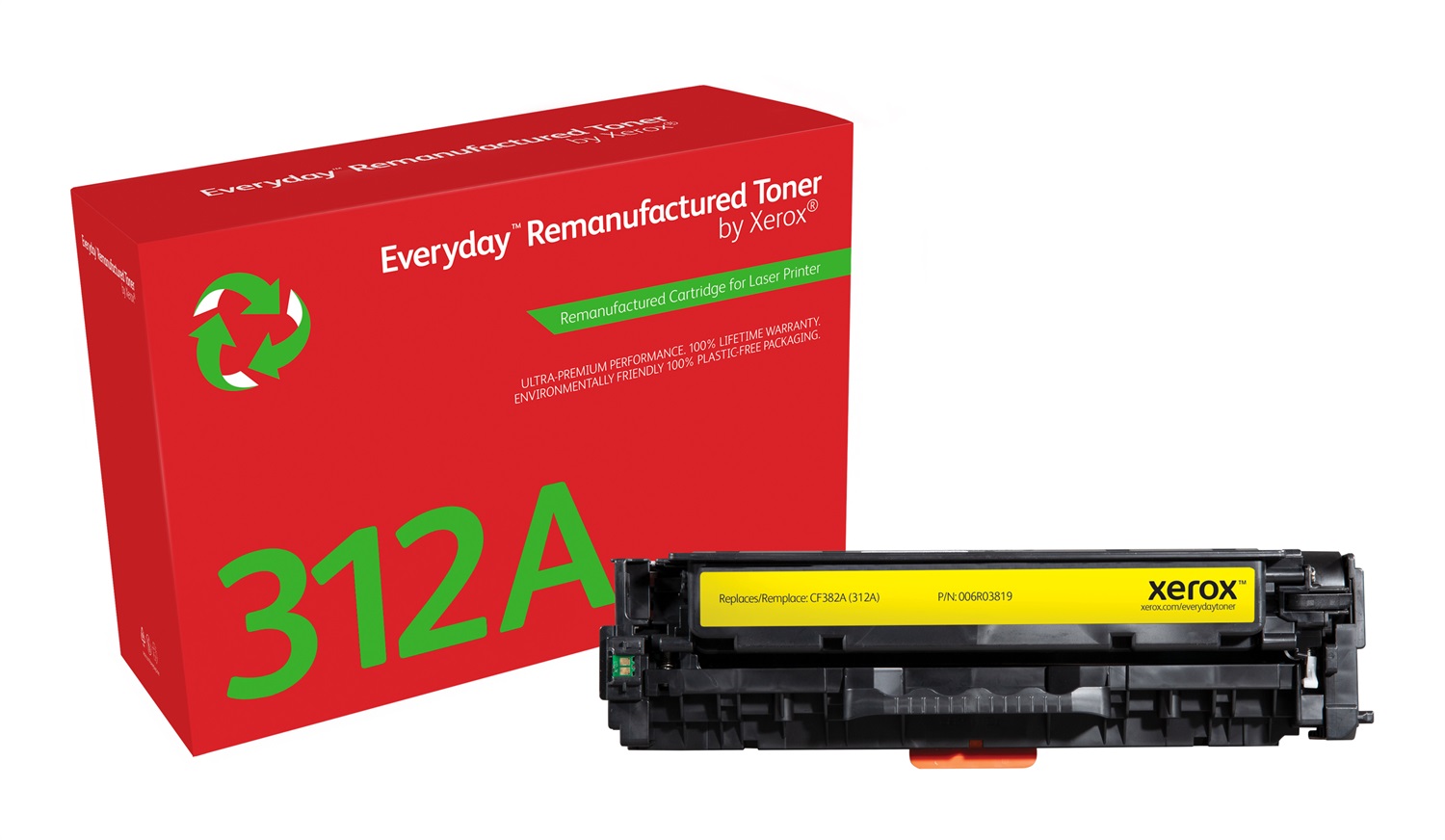 Xerox Everyday Toner Giallo CF382A (006R03819) - Compatibile con HP 312A, 2700 Pagine