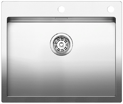 BLANCO CLARON 550-IF/A Lavello Monovasca 61 x 51 cm in Acciaio Inox 18/10 - Sopratop/Filotop