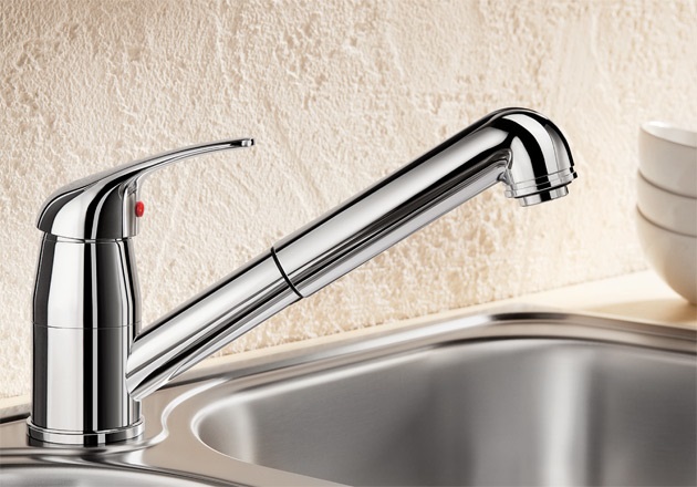 Blanco Daras-S Classic Miscelatore da Cucina con Doccetta Estraibile - Cromo