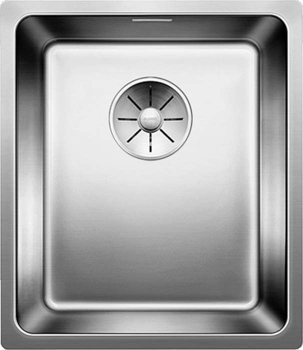 BLANCO ANDANO 340-U Lavello Sottotop Monovasca 34 x 40 cm in Acciaio Inox 18/10 con Piletta da 3½