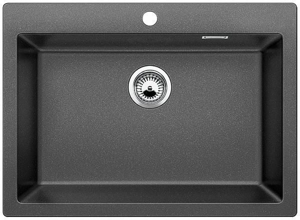 BLANCO PLEON 8 Lavello Incasso 70x51 cm in SILGRANIT® Antracite con Piletta da 3½