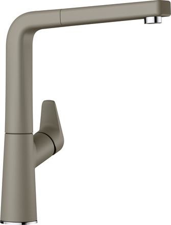 Blanco AVONA-S Miscelatore Monocomando con Doccetta Estraibile - Finitura Tartufo - Canna Girevole 190°