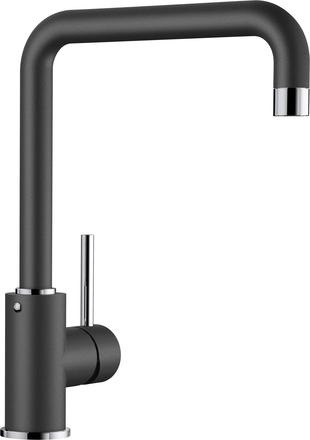 BLANCO MILI Miscelatore Cucina Monocomando Antracite con Canna Alta Girevole