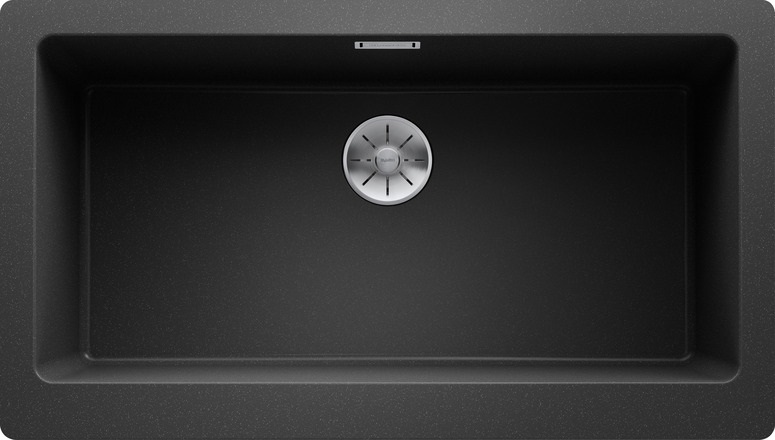 Blanco VINTERA XL 9-UF Lavello Monovasca Antracite 896x510 mm - Silgranit PuraDur - Incasso Filotop/Sottotop