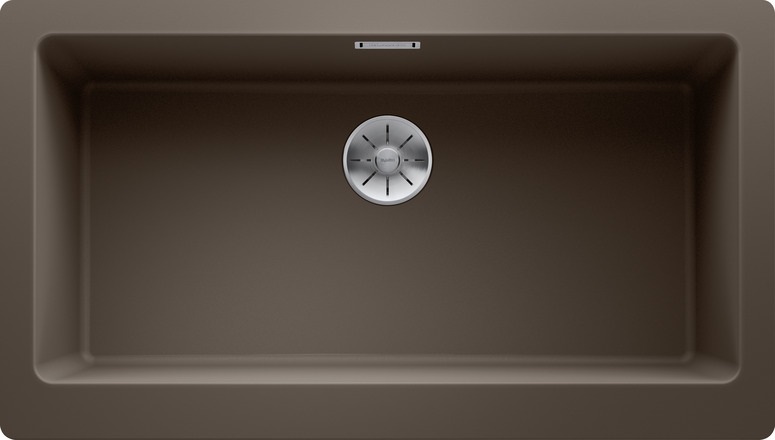 Blanco VINTERA XL 9-UF Lavello Monovasca in Silgranit® Caffè - 896 x 510 mm, Filotop/Sottotop