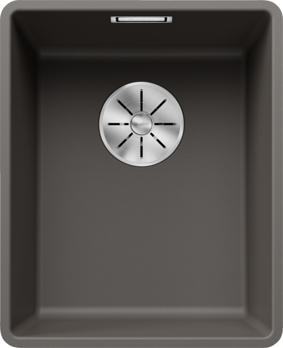 Blanco SUBLINE 320-F Lavello Filotop 1 Vasca 347x427 mm Grigio Vulcano in Silgranit®