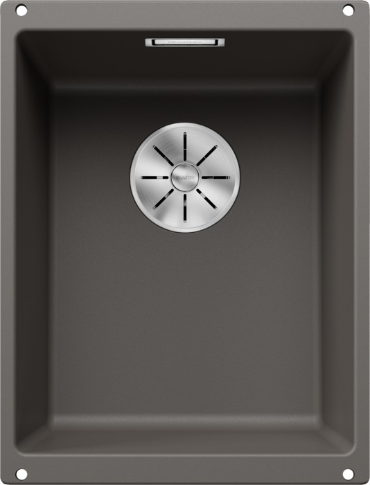Blanco Subline 320-U Lavello Sottotop 1 Vasca 35x46 cm Grigio Vulcano in Silgranit®