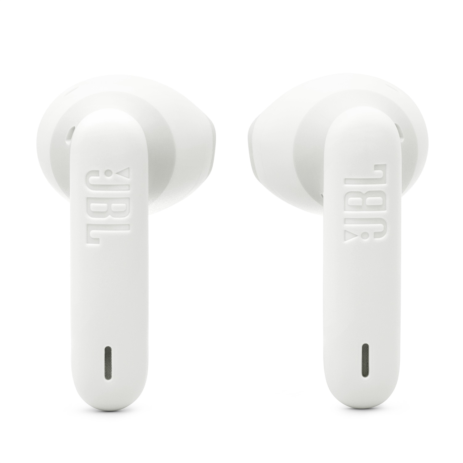 JBL Wave Flex 2 Auricolari Bluetooth True Wireless con 40 Ore di Autonomia, Pure Bass, Smart Ambient, Resistenti ad Acqua e Polvere IP54, Design Aperto a Stick - Bianco
