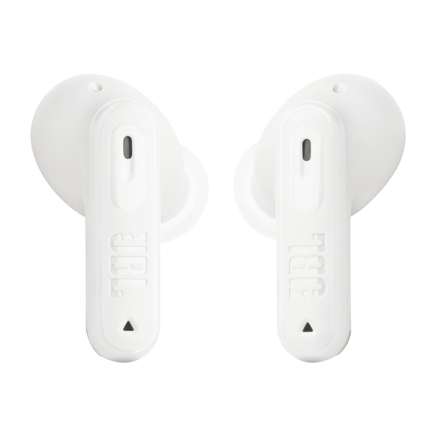 JBL Tune Beam 2 Auricolari True Wireless Bluetooth In-ear con Cancellazione del Rumore, 48 Ore di Autonomia, Resistenti ad Acqua e Polvere IP54, Design Chiuso a Stick - Bianco