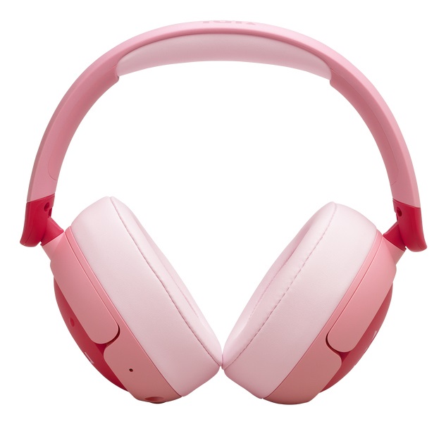 JBL Junior 470NC Cuffie Over-Ear Bluetooth Wireless per Bambini con Cancellazione del Rumore, Microfono, 50 Ore di Autonomia e Limitatore di Volume - Rosa