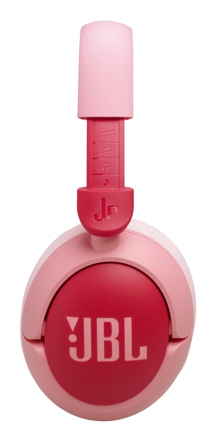 JBL Junior 470NC Cuffie Over-Ear Bluetooth Wireless per Bambini con Cancellazione del Rumore, Microfono, 50 Ore di Autonomia e Limitatore di Volume - Rosa