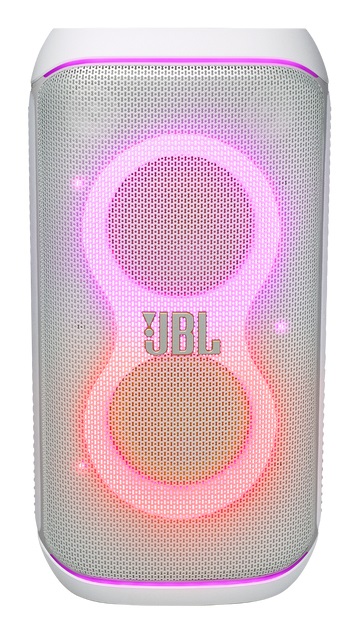 JBL PartyBox Club 120 Altoparlante da festa Bianco 160 W con Bluetooth, IPX4, Autonomia fino a 12 ore e Effetti Luce