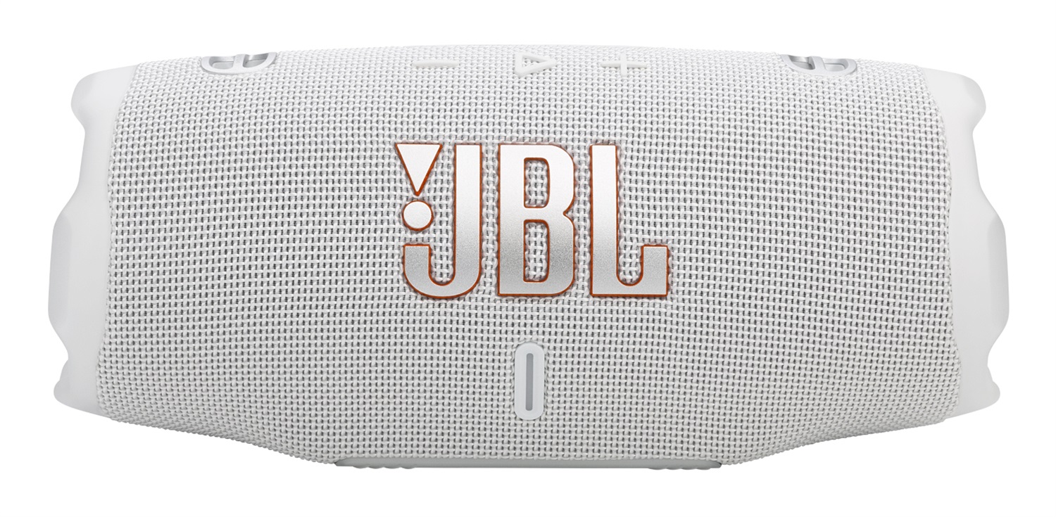 JBL Charge 6 Speaker Bluetooth Portatile Bianco - 45W, 28 Ore di Autonomia, Impermeabile IP68, Resistente alla Polvere e Antiurto