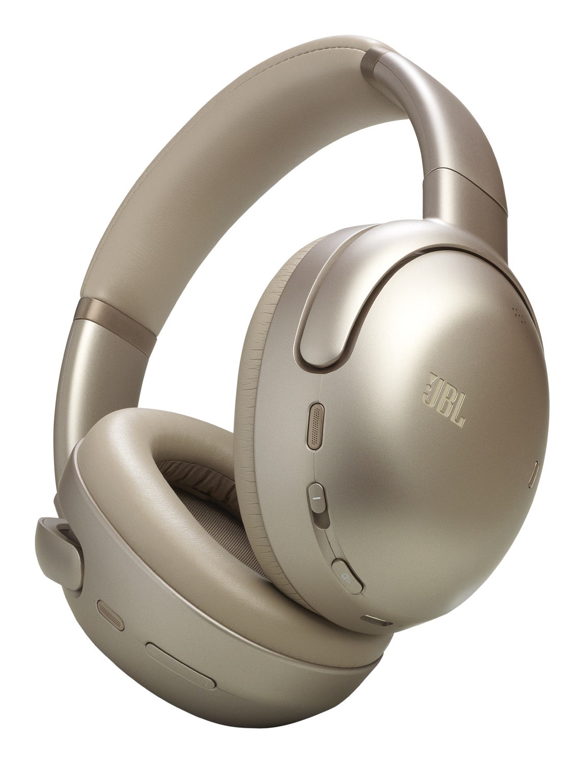 JBL Tour One M3 Cuffie Wireless Over-Ear Bluetooth con Cancellazione Adattativa del Rumore, 70 Ore di Autonomia, Suono Spatial 360, Compatibili USB-C, Colore Crema