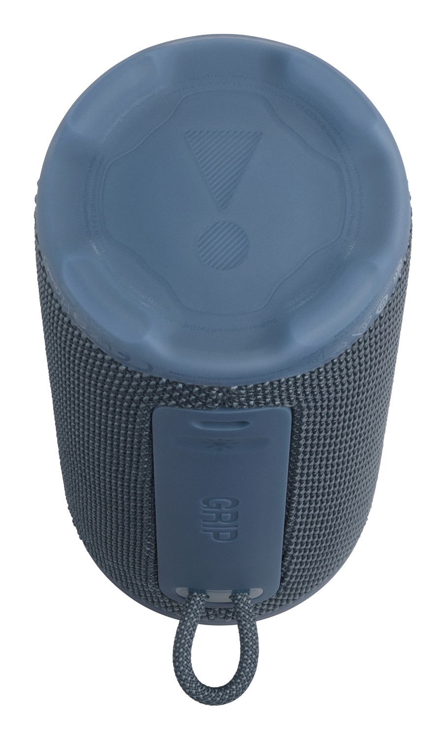 JBL Grip - Altoparlante Bluetooth Compatto 16W, IP68, 14 Ore di Autonomia, Luce Ambientale, Blu