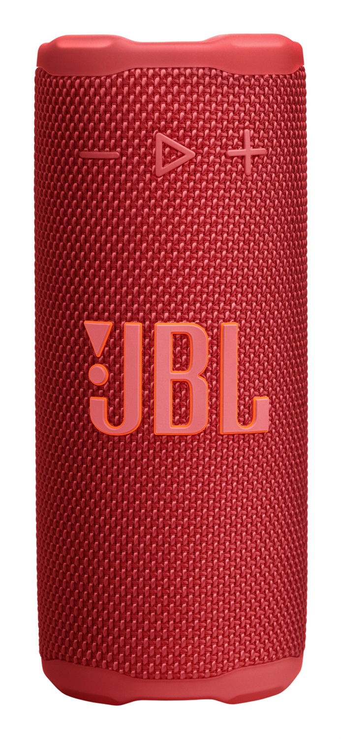 JBL Grip Speaker Bluetooth Compatto Rosso 16 W - Resistente ad Acqua e Polvere, 14 Ore di Autonomia, Luce Ambientale
