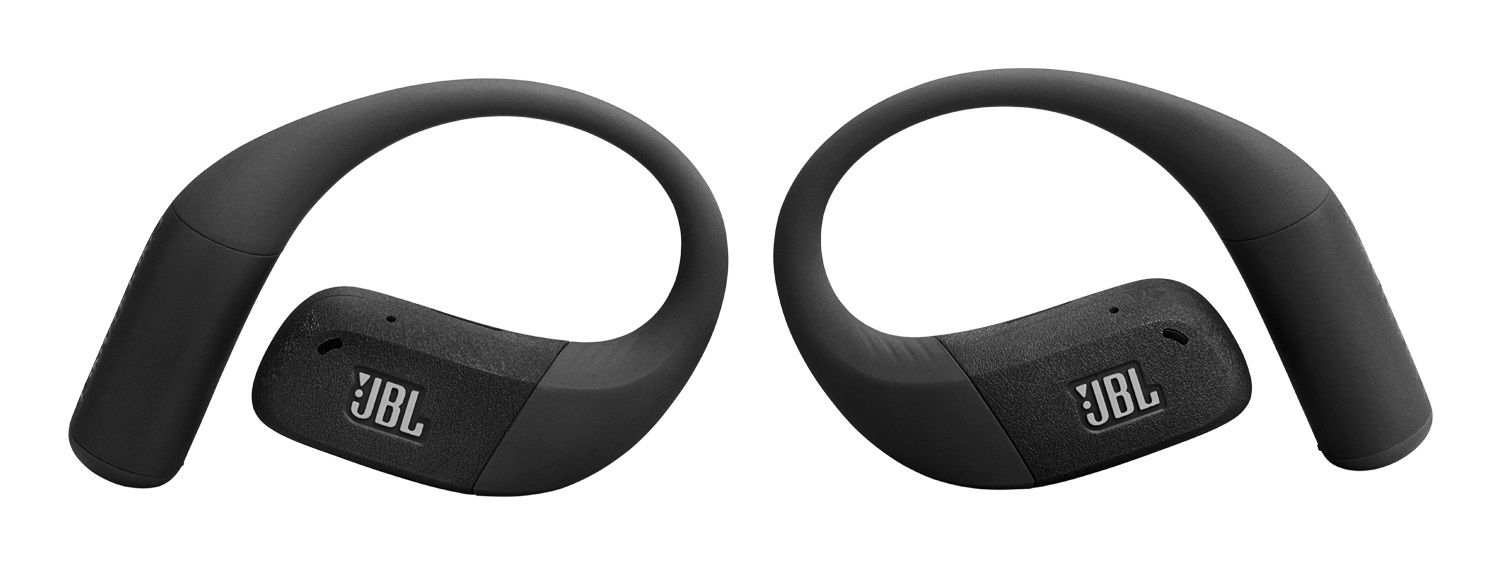 JBL Endurance Zone - Cuffie Sportive Open-Ear True Wireless con Archetto Ergonomico, 32H Autonomia, IP68 Impermeabili, Compatibili con App JBL