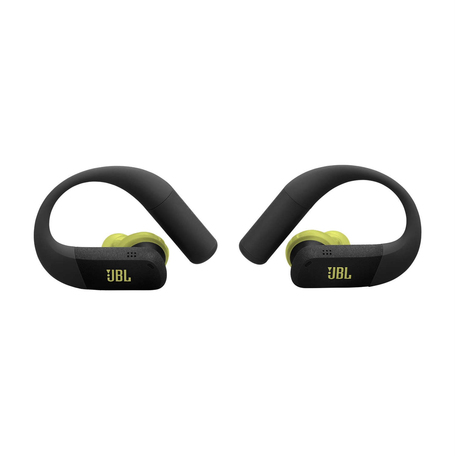 JBL Endurance Peak 4 Auricolari Sportivi True Wireless In-Ear con Cancellazione del Rumore, Bluetooth 5.3, Autonomia di 48 Ore, Resistenza IP68, Suono Pure Bass, Nero/Giallo