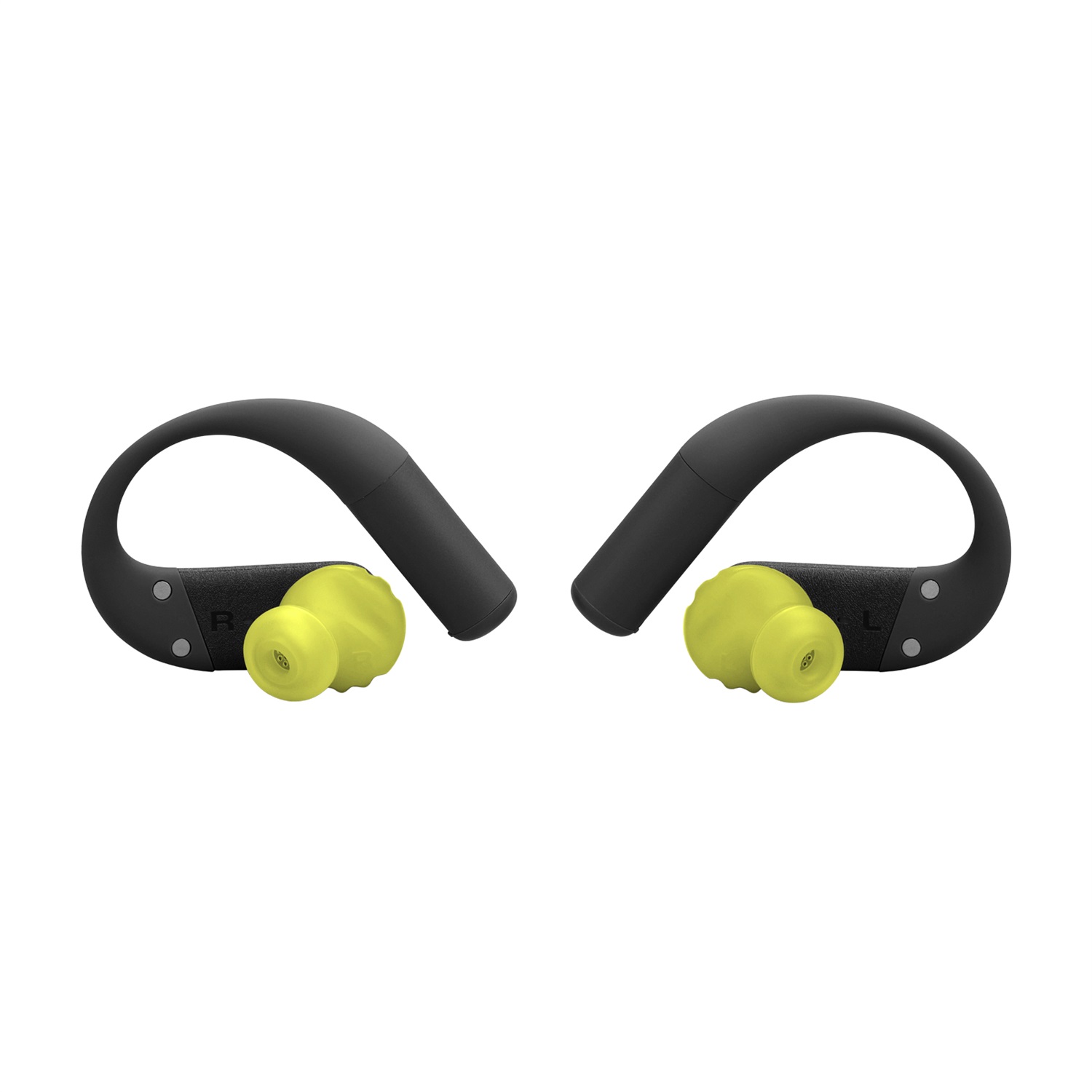 JBL Endurance Peak 4 Auricolari Sportivi True Wireless In-Ear con Cancellazione del Rumore, Bluetooth 5.3, Autonomia di 48 Ore, Resistenza IP68, Suono Pure Bass, Nero/Giallo