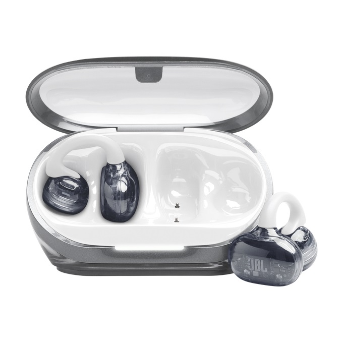 JBL Soundgear Clips Auricolari Bluetooth TWS Open-ear con 32 Ore di Autonomia e Resistenza IP54