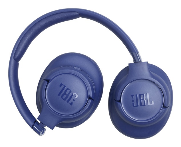 JBL Tune 730BT - Cuffie Over-Ear Bluetooth Wireless con JBL Pure Bass, Pieghevoli, Leggere e fino a 76 ore di Autonomia, Blu