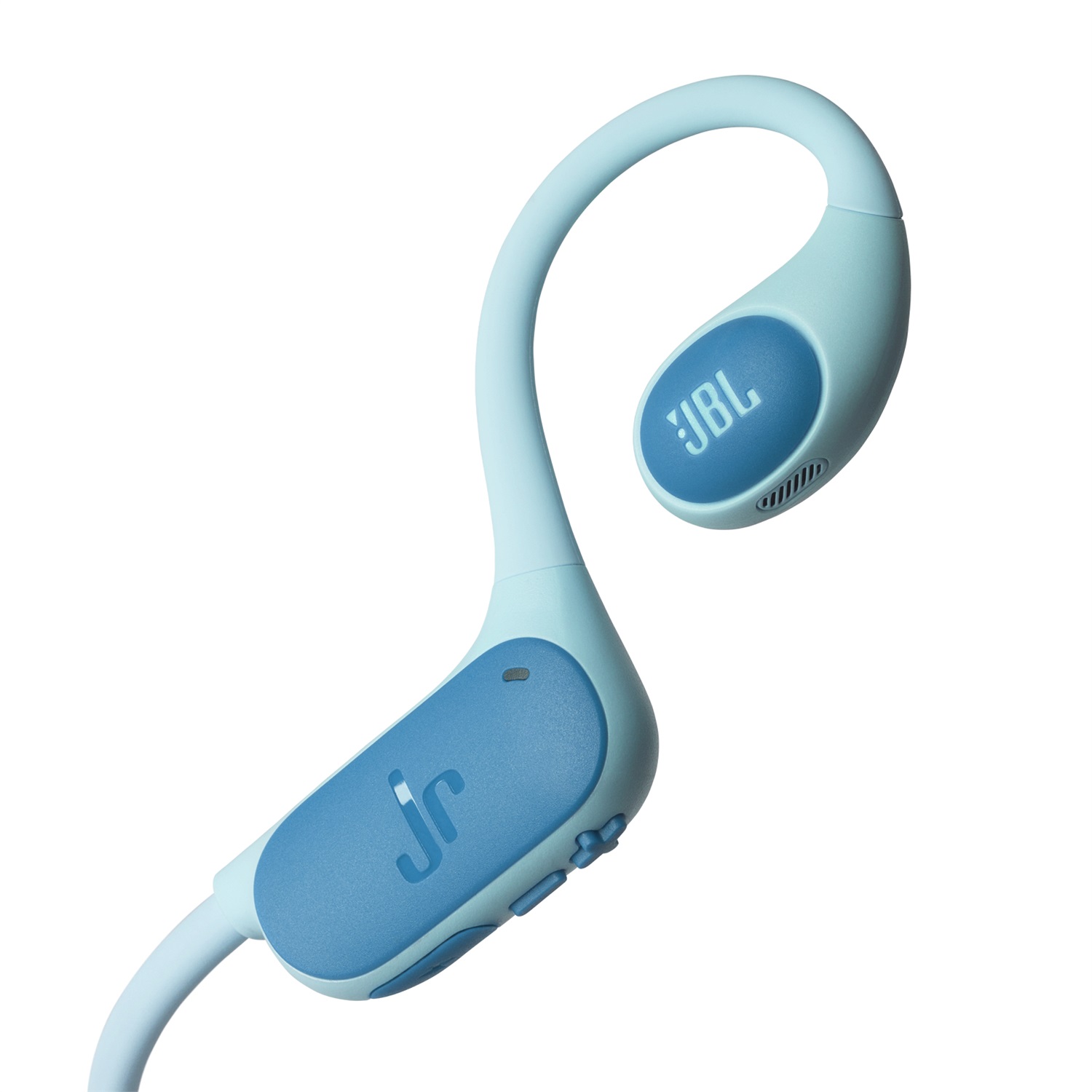 JBL Junior Free - Cuffie Open-Ear Wireless per Bambini, Design Leggero, Autonomia Fino a 10 Ore, Controllo Parentale, Tecnologie JBL OpenSound e Safe Sound