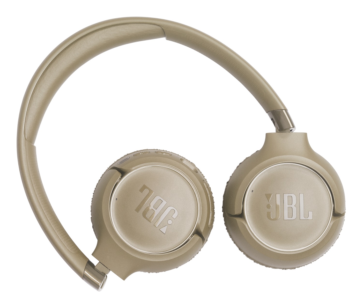 JBL Tune 680NC Cuffie On-Ear Wireless Bluetooth Beige con Cancellazione Adattiva del Rumore e Autonomia Fino a 76 Ore