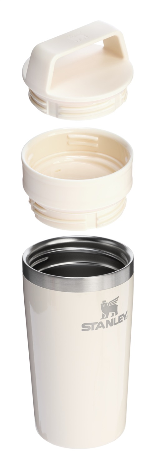 STANLEY Tazza da viaggio Cafe-to-Go 0,35 l - Isolamento sottovuoto, Acciaio inossidabile, Lavabile in lavastoviglie