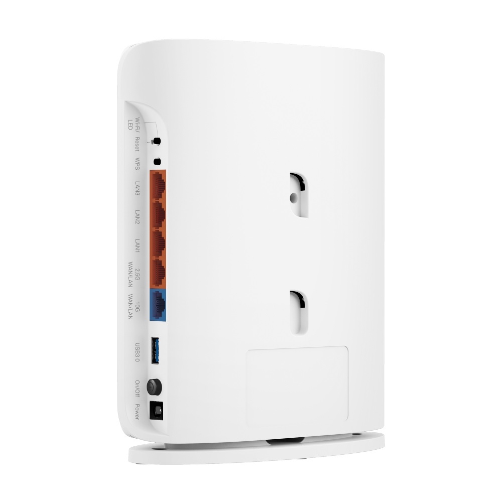 TP-Link Archer BE450 Router Wi-Fi 7 BE7200 Mbps Dual-band (2.4 GHz/5 GHz) con 1 Porta WAN/LAN 10 Gbps e 1 Porta WAN/LAN 2.5 Gbps, MU-MIMO, 4K-QAM, OFDMA, MLO, VPN