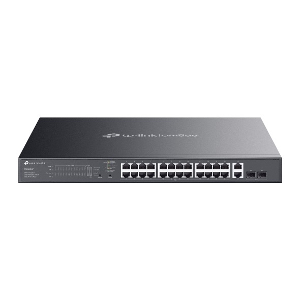 TP-Link Omada ES228GMP Switch di rete Gestito L2 28 Porte Gigabit Ethernet (10/100/1000) con 24 Porte PoE e 2 Porte SFP