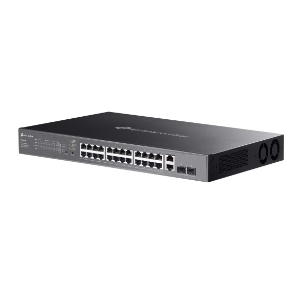 TP-Link Omada ES228GMP Switch di rete Gestito L2 28 Porte Gigabit Ethernet (10/100/1000) con 24 Porte PoE e 2 Porte SFP