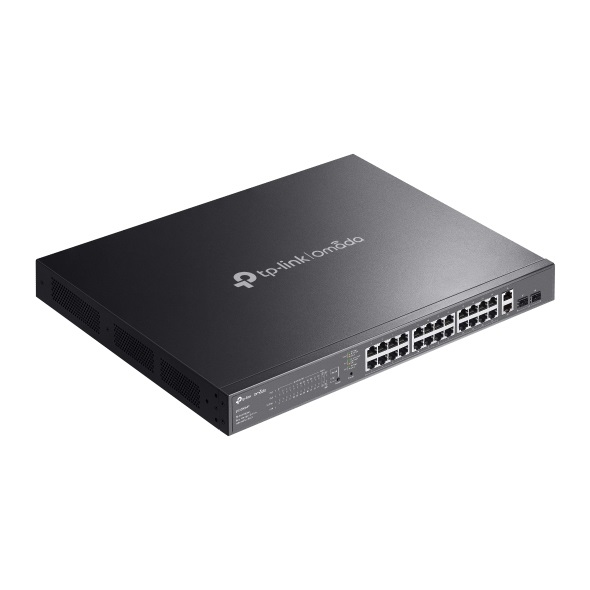 TP-Link Omada ES228GMP Switch di rete Gestito L2 28 Porte Gigabit Ethernet (10/100/1000) con 24 Porte PoE e 2 Porte SFP