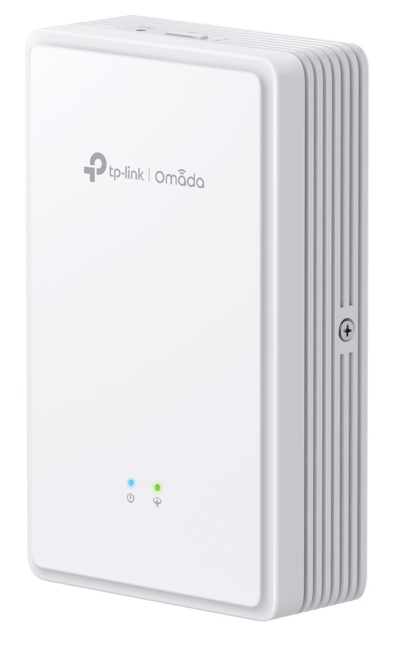 TP-Link Omada EAP625GP-WALL Punto Accesso WLAN 1201 Mbit/s Bianco con Supporto Power over Ethernet (PoE), Frequenze 2.4 GHz e 5 GHz, Sicurezza WPA/WPA2/WPA3
