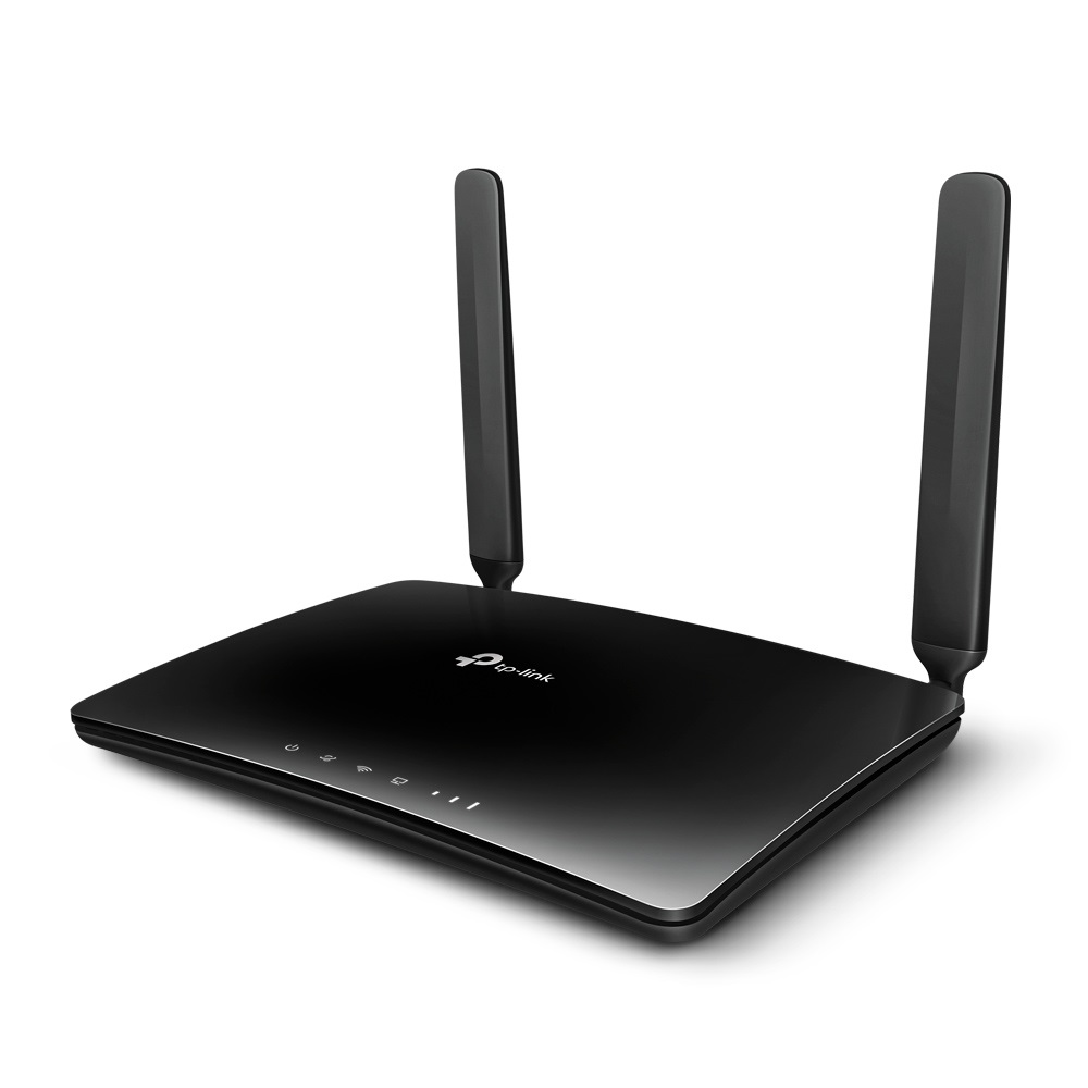 TP-Link TL-MR6400 Router Wireless N 4G LTE 300Mbps con 3 Porte LAN e 1 Porta WAN, Antenne WiFi e LTE Staccabili