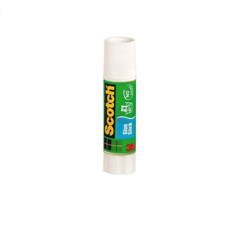 Scotch Colla Stick Permanente 21 g - 6221D, Bianco, Senza Solventi, Lavabile con Acqua