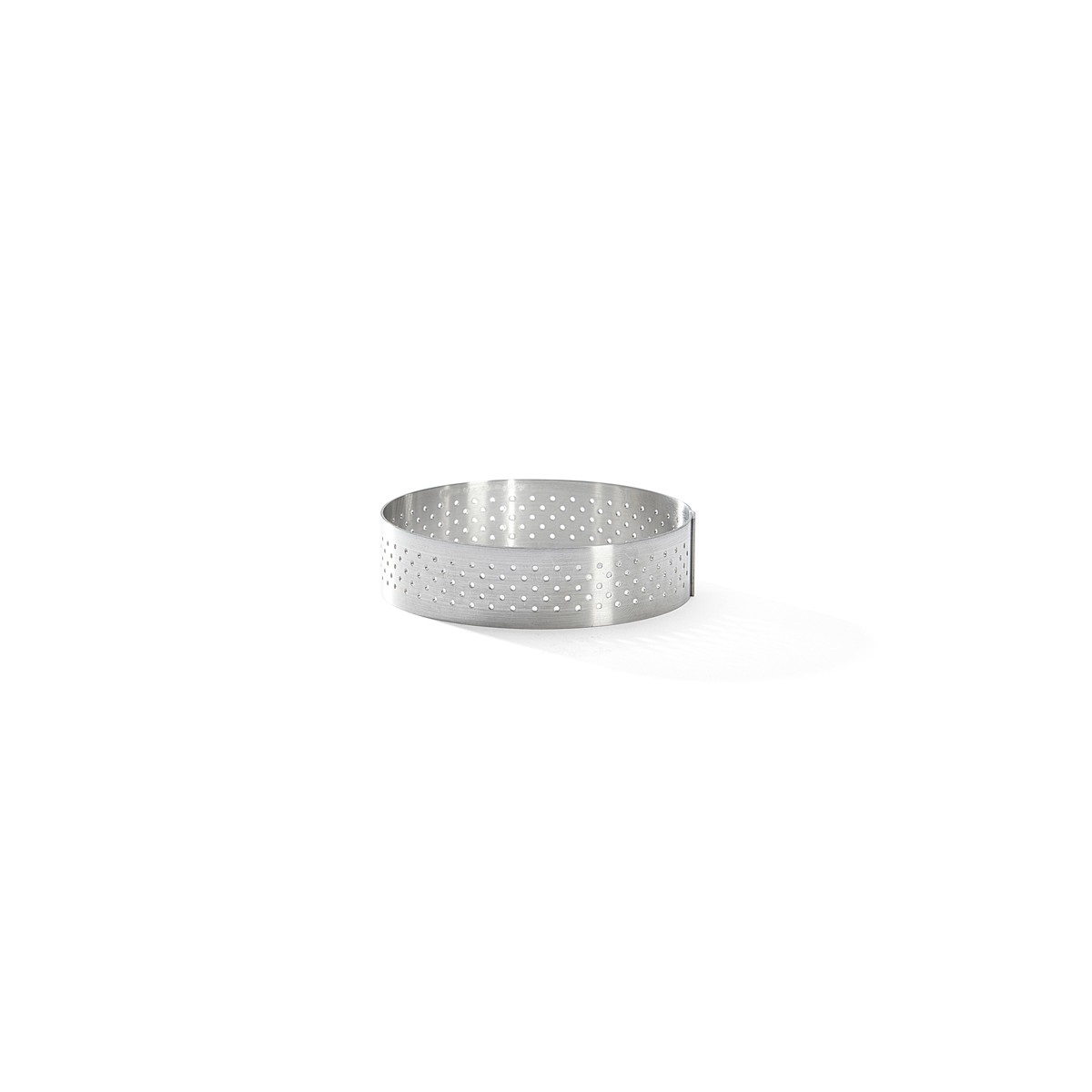 De Buyer Stampo Tondo Forato in Acciaio Inox 8,5x2 cm - Ideale per Crostate e Torte
